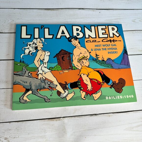 Li'l Abner Dailies 1946 by Al Capp Volume 12 Paperback Children's Comic Book - Picture 1 of 5